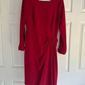 Elegant Teri John Red Long-size 10- great condition